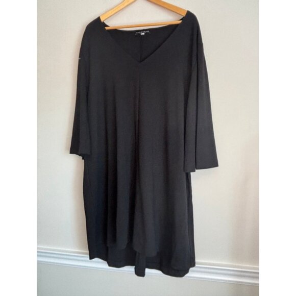 Bryn Walker Womens XL Lilia Tunic Dress Lagenlook Minimalist Career Classic - Picture 6 of 14